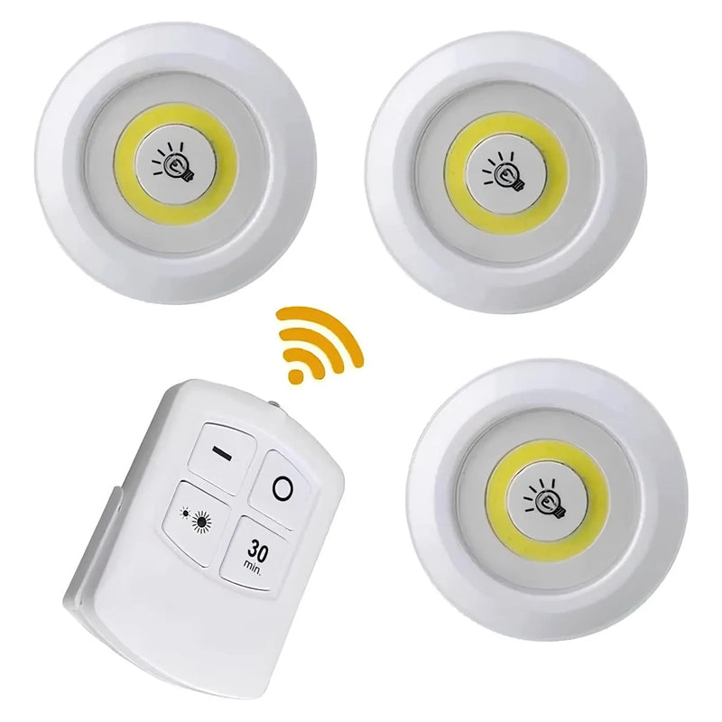 Kit 3 Lâmpadas Led Spot sem Fio - ClickLight