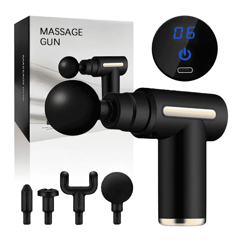 Massageador Elétrico com 4 Ponteiras - Power Strong
