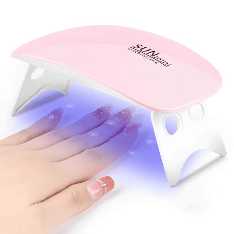 Mini Secador de Esmalte com Led UV - QuickNails