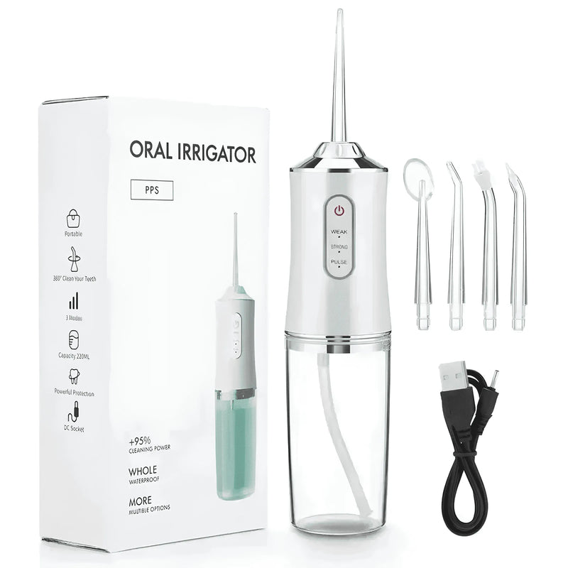 Irrigador Oral Portátil USB - AquaSmile