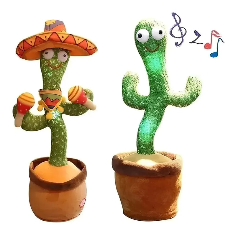 Cacto Musical que Repete Palavras - Cacto Festança