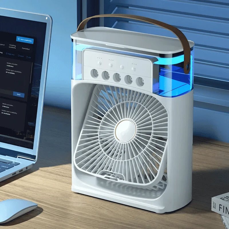 Mini Ventilador e Umidificador USB - NanoBreeze