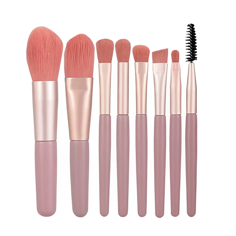 Kit com 8 Pincéis de Maquiagem - MakeArt 8+