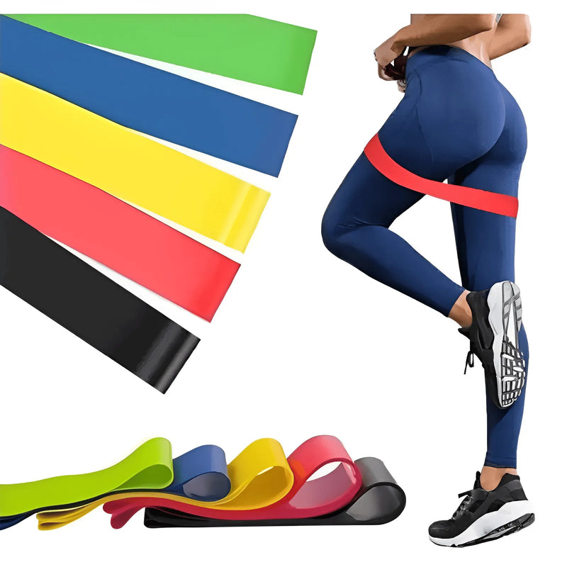 Kit 5 Faixas Elásticas - FitFlex