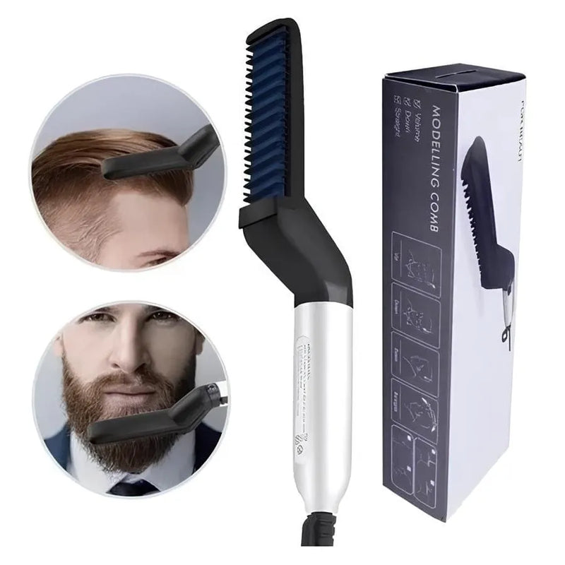 Modelador e Alisador Masculino Bivolt - HairBoss