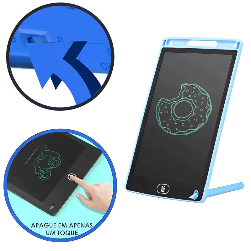 Tablet Lousa Mágica Infantil - Tab Kids 12"