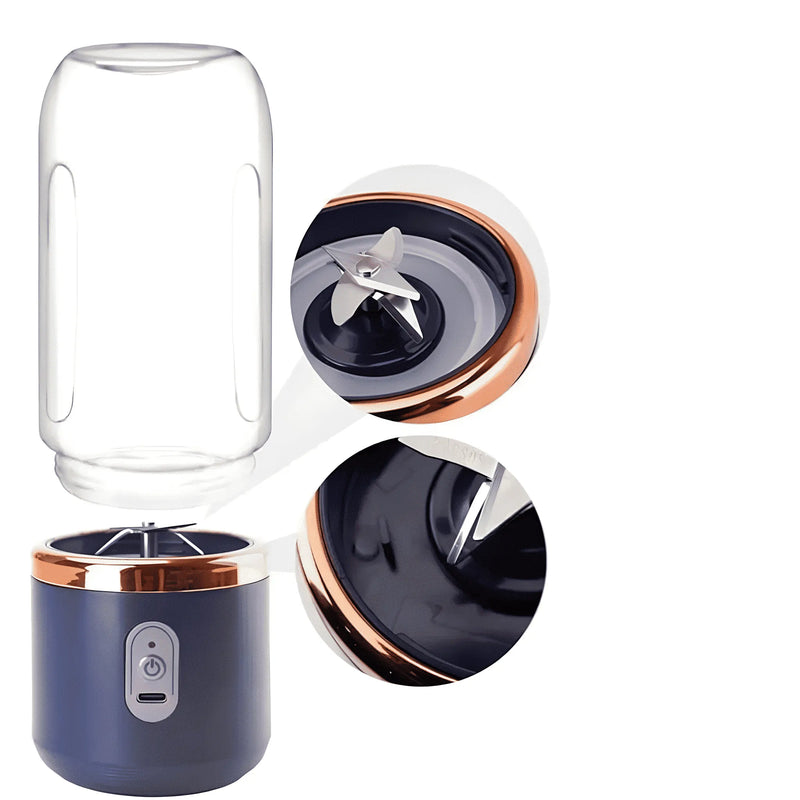 Mini Liquidificador Portátil Elétrico com Copo - BlendGo