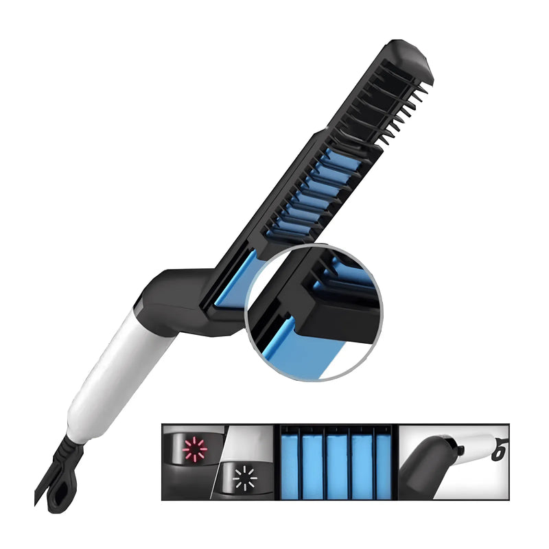Modelador e Alisador Masculino Bivolt - HairBoss
