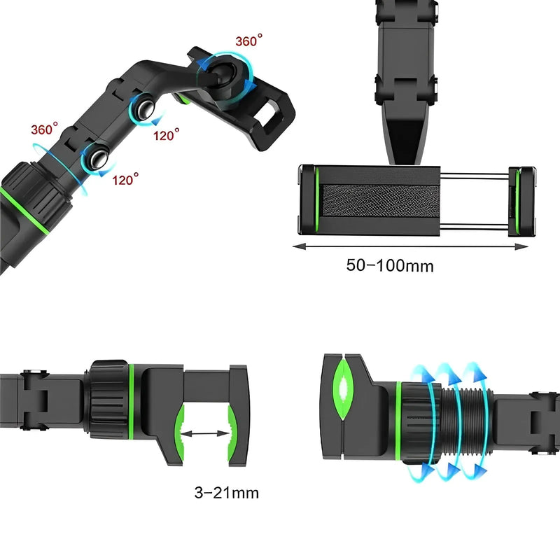 Suporte Veicular Universal para Celular - SafeDrive 360º