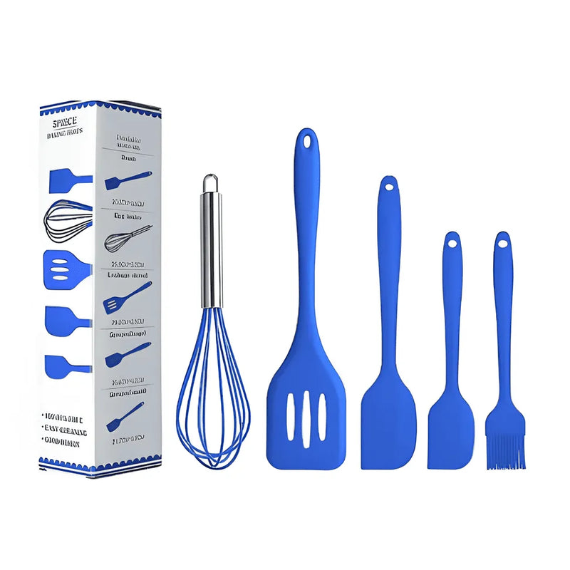 Kit com 5 Utensílios de Cozinha - Gourmet Kit