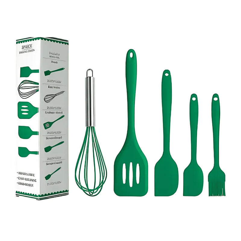 Kit com 5 Utensílios de Cozinha - Gourmet Kit