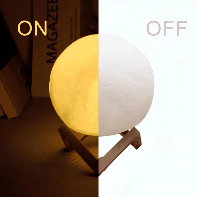 Umidificador de Ar e Luminária USB - LunaMist