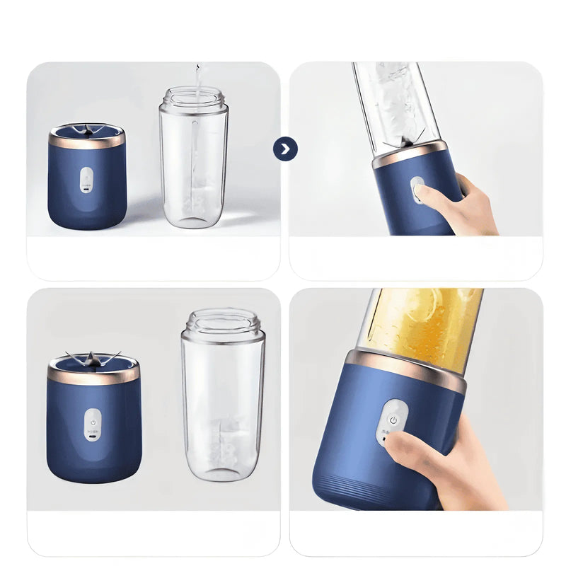 Mini Liquidificador Portátil Elétrico com Copo - BlendGo