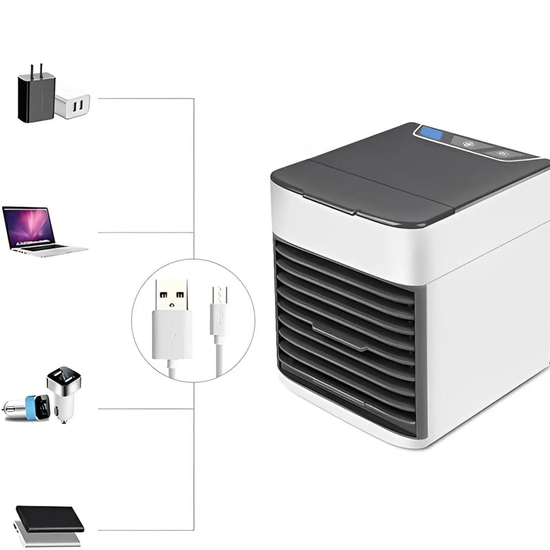 Mini Ar Condicionado Portátil USB - ArcticBreeze