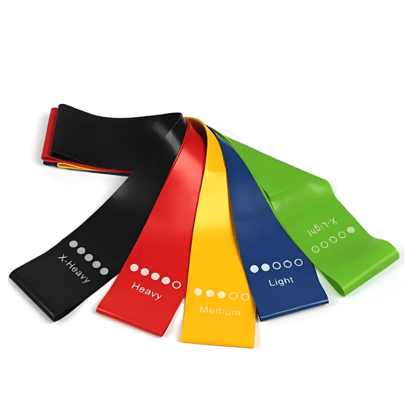 Kit 5 Faixas Elásticas - FitFlex