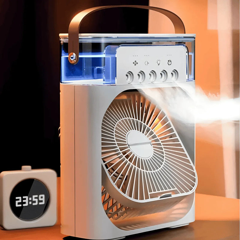 Mini Ventilador e Umidificador USB - NanoBreeze