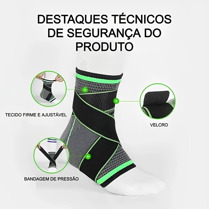 Tornozeleira de Suporte Ajustável - ProTornoz
