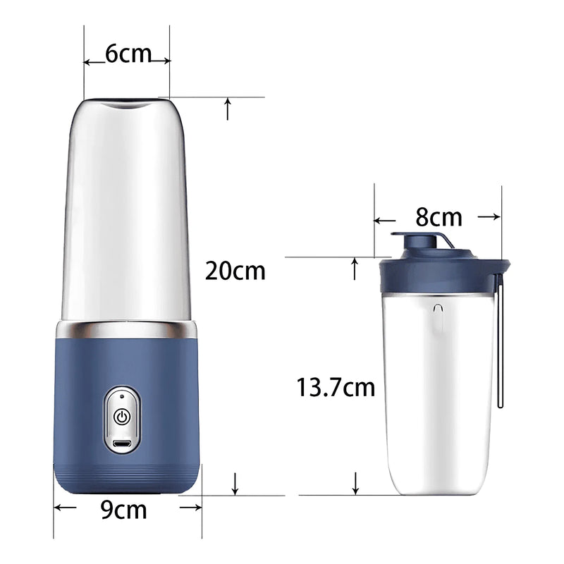 Mini Liquidificador Portátil Elétrico com Copo - BlendGo