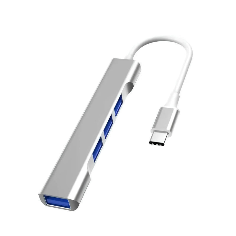 Adaptador Tipo-C com 4 Portas USB - Conecta+