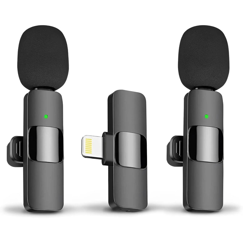 Microfone de Lapela sem Fio para iPhone e Android - LapelPro