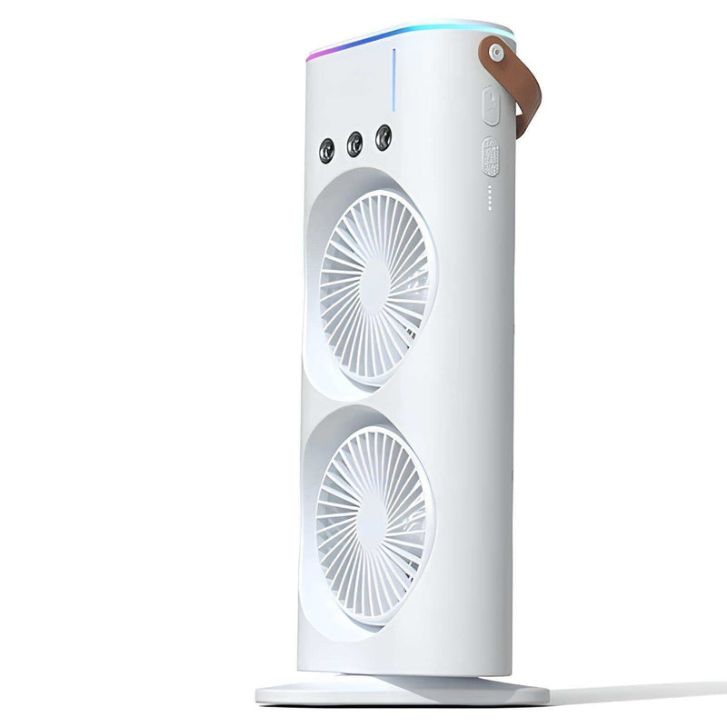 Mini Refrigerador de Ar com 2 Ventiladores USB - VentFreeze