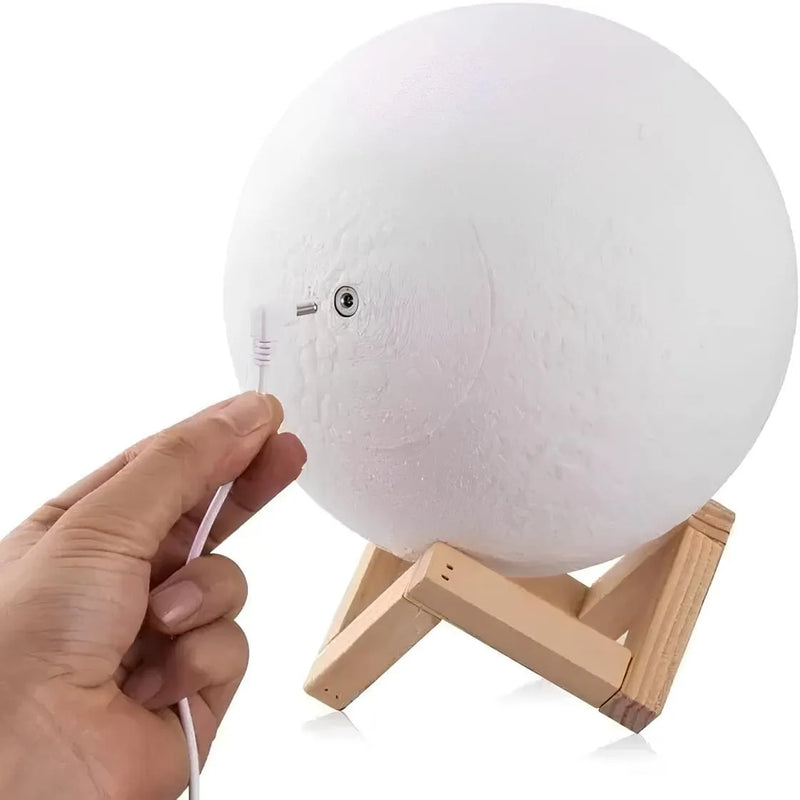 Umidificador de Ar e Luminária USB - LunaMist