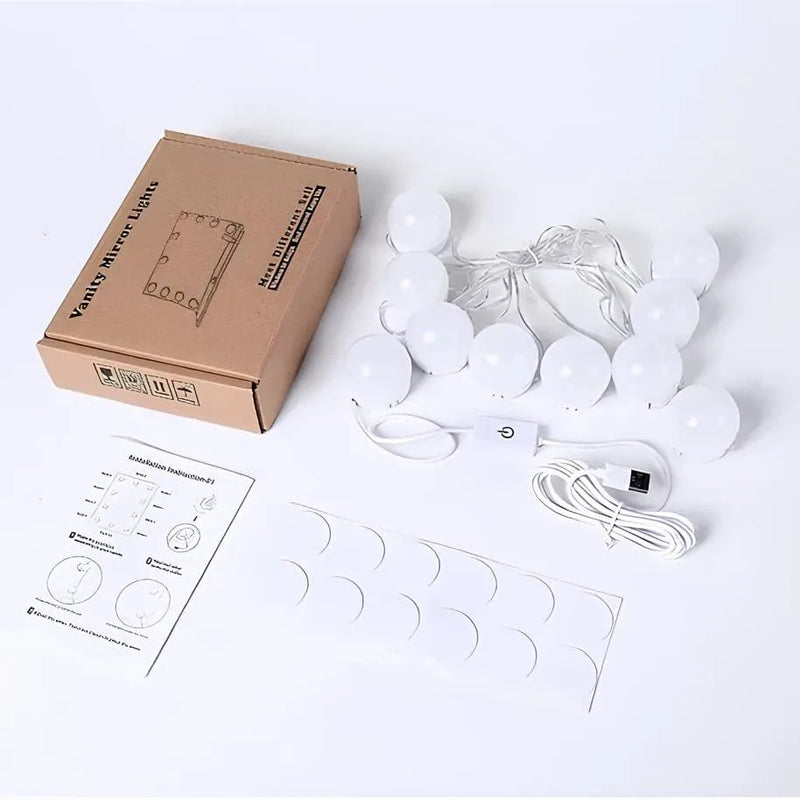 Kit 10 LEDs para Espelho Maquiagem - MirrorBright