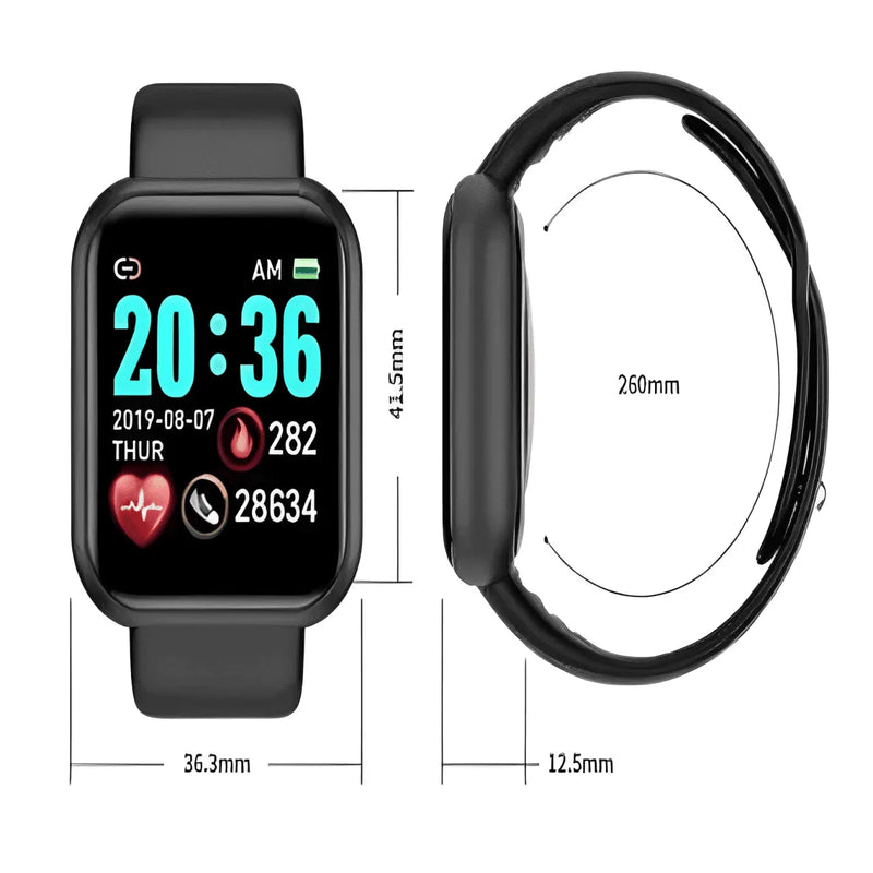 Smartwatch Digital Esportivo - PulseX D20