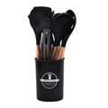 Kit com 12 Utensílios de Cozinha em Silicone - Kit Cozinha Fácil
